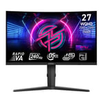 MSI 27" Quad HD 240Hz Adaptive Sync Curved Gaming Monitor