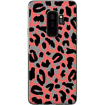 Samsung Galaxy S9+ Transparent Mobilskal Leopardskrud