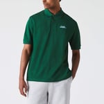 Lacoste Mens Live Short Sleeved Polo Shirt in Green material_cotton - Size Large