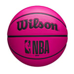 Wilson Ballon de Basket NBA DRV Rose, Taille 7, Convient également comme Ballon de Basketball d'extérieur