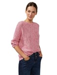 Street One A302410 Pull en Tricot mélangé, Coral Blossom, 40 Femme