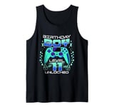 11th Birthday Boy Gamer Gift Age 11 Year Old GamingSon Tank Top