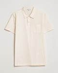 Sunspel Riviera Polo Shirt Undyed