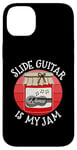 Coque pour iPhone 14 Plus Slide Guitar Is My Jam, Guitariste Lap Steel, Musicien