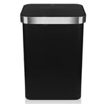 Dihl 50L Black Kitchen Sensor Bin Automatic Battery Operated Trash Can