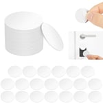 OFFCUP NFC Tag NTAG215, 20pcs NFC Sticker, 25mm étiquettes NFC Ronde, Carte NFC Blanc avec Support Adhésif, NFC Cartes de Monnaie 504 Octets Compatible avec TagMo Amiibo et iOS et Les Appareils NFC