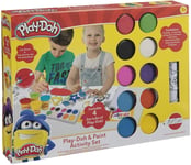 Play Doh Kit pâte à Modeler et coloriage Set avec 10 pots et 2 tubes