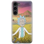 ERT GROUP Coque de téléphone Portable pour Samsung S23 Original et sous Licence Officielle Rick and Morty Motif Rick & Morty 047 adapté à la Forme du téléphone Portable, Coque en TPU