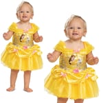 Disney Beauty & The Beast Belle Costume Girls Fairytale Fancy Dress Baby