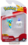 Pokemon - Battle Fig - Pokemon - Battle Figure - Horsea  Litwick /To - T1398z