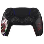 eXtremeRate PlayVital Grips Sticker pour ps5 Manette,Housse Autocollant de Poignée Skins en Caoutchouc pour ps5,Accessoires Antidérapants pour ps5 Manette-Clown Hahaha