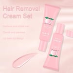 Lip Hair Removal Cream Set Painless Gentle Skin Soothing Liquid Facial Hair LVE