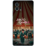 Motorola Moto G72 Genomskinligt Skal Squid Game