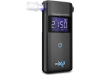 Alcofind Pro X-3 | Electrochemical Breathalyzer | With Platinum Sensor, 2 X Aaa