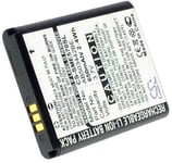 Yhteensopivuus  Samsung SGH-E578, 3.7(3.6V), 650 mAh