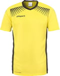 Uhlsport - Goal Maillot MC - Maillot de Gardien Football - Homme - Limonène Jaune/Noir - FR : 2XL (Taille Fabricant : 2XL)