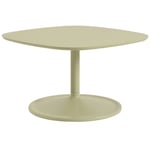 Soft Coffee Table 70x70 cm, Laminate Beige Green