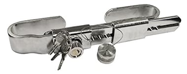 Cadenas antivol anti-effraction réglable de 310 à 490 mm. (40 mm) Acier inoxydable Serrure de porte Camion pour conteneurs, semi-remorques avec morts, plate-forme et réfrigérateurs