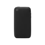 COQUE iPHONE 3 3S NOIR EFFET GEL ANTI-CHOCS SILICONE SOUPLE (TPU)