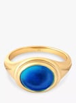 Astrid & Miyu Mood Stone Ring, Gold