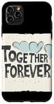 Coque pour iPhone 11 Pro Max Tenue Together Forever pour garçons et filles