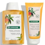 KLORANE Nourishing Mango Duo for Dry, Damaged, Brittle Hair