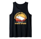 Cornholio Unleashed Bags fly at sonic speed Retro Cornhole Tank Top