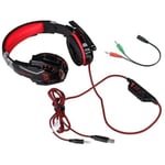 AFUNTA Gaming Headset Stereo Headphone With Microphone Led Light