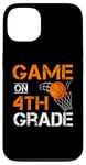 Coque pour iPhone 13 Jeux amusants sur le basket-ball de quatrième année premier jour d'école