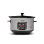 Prestige Digital Slow Cooker Stainless Steel Small Kitchen Appliance - 5.5 L