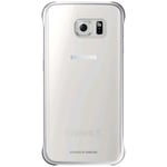 Case For Samsung Galaxy S6 Edge Slim Thin Clear Back Cover Case Silver GENUINE