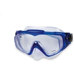 Intex - Masque a' eau 55981 pro en silicone avec lentilles en verre trempe' a' vision panoramique pour la natation la mer et la piscine