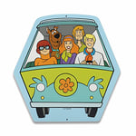 Open Road Brands Scooby-Doo and Friends Mystery Machine Metal Sign - Retro Scooby-Doo Wall Art for Home Decorating