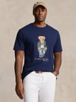 Polo Ralph Lauren Big & Tall Polo Bear Jersey T-Shirt, Navy