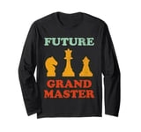 Kids Chess Future Grandmaster Long Sleeve T-Shirt