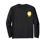 Marvel Venomized Iron Man Left Chest Badge Long Sleeve T-Shirt