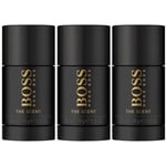 3-pack Hugo Boss The Scent Deostick 75ml