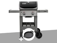 Barbecue Gaz Weber Spirit Ii E-210 Gbs + Plancha + Housse Offerte