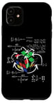 Coque pour iPhone 11 Magic-Cube mathématique formule Dessin à la craie Cult Retro