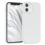 For Apple iPhone 12 Mini Silicone Cover Phone Cover Protection Back Cover White