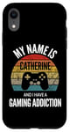 Coque pour iPhone XR Mon nom est Catherine et j'ai un ajout de jeu