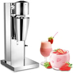 Electric Stainless Steel Milkshake Maker Coffee Protein Smoothie Cup Machine Set