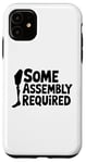 iPhone 11 Some Assembly Required Funny Leg Amputee Humor Case