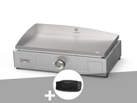 La Plancha Inox 160 électrique + housse de protection - LE MARQUIER