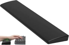 Reposes Poignets Pour 75% Compact TKL Sans Fil Rétroéclairé LED Mecanique PC Gamer Clavier AZERTY Wrist Rest Matériel De Coton De Mémoire Soft Ergonomique Durable Waterproof Gaming Office Accessiores