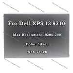 13.4" Silver Dell XPS 13 9310 FHD LCD Display Non-Touch Screen Assembly Complete