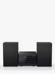 Panasonic SC-PM272 DAB+/FM/CD Bluetooth Micro Hi-Fi System, Black