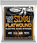 Ernie-Ball Cobalt Flatwound Hybrid Slinky Bass 2813 45-105