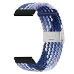 Flätat klockarmband Garmin VivoActive 3 - Gradient blue