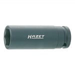 Hazet 900SLG-18 Douille à chocs/carré creux 12,5 mm/profil traction à 6 pans extérieurs Taille 18 longueur 85 mm